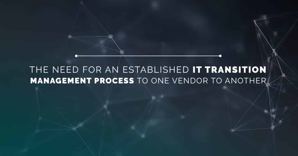 Transition from one vendor to another